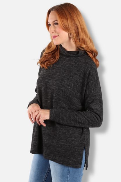 Long Sleeve Turtle - Black