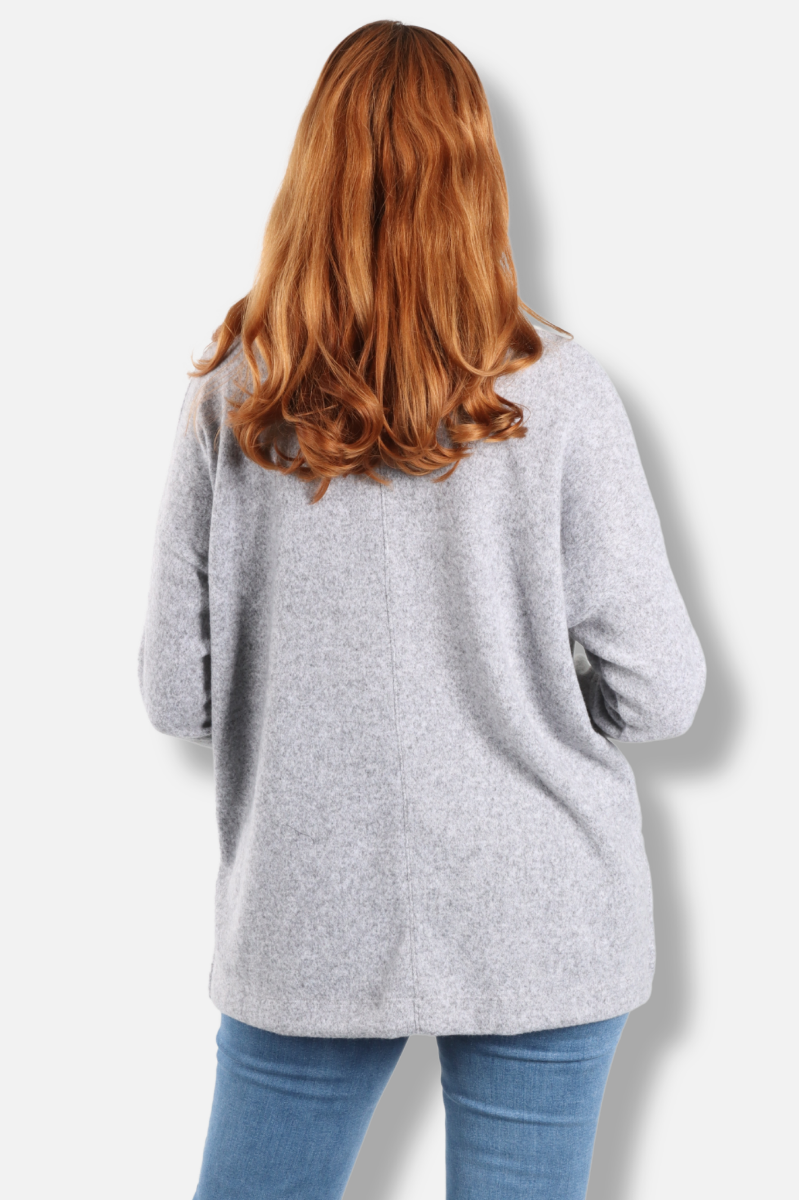 Long Sleeve Turtle - Grey 