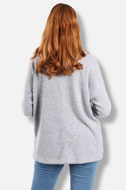 Long Sleeve Turtle - Grey 