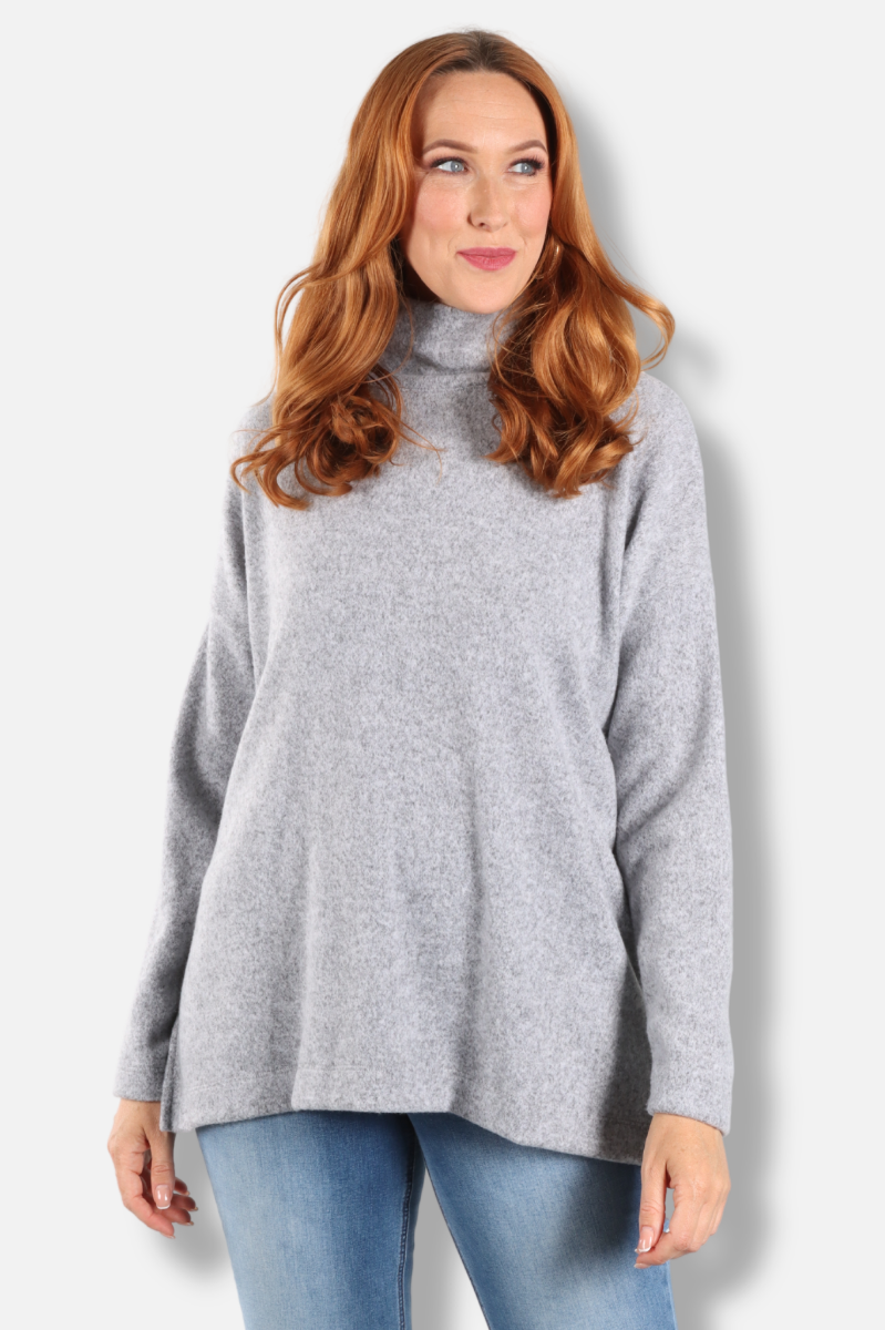 Long Sleeve Turtle - Grey 