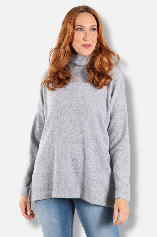 Long Sleeve Turtle - Grey 