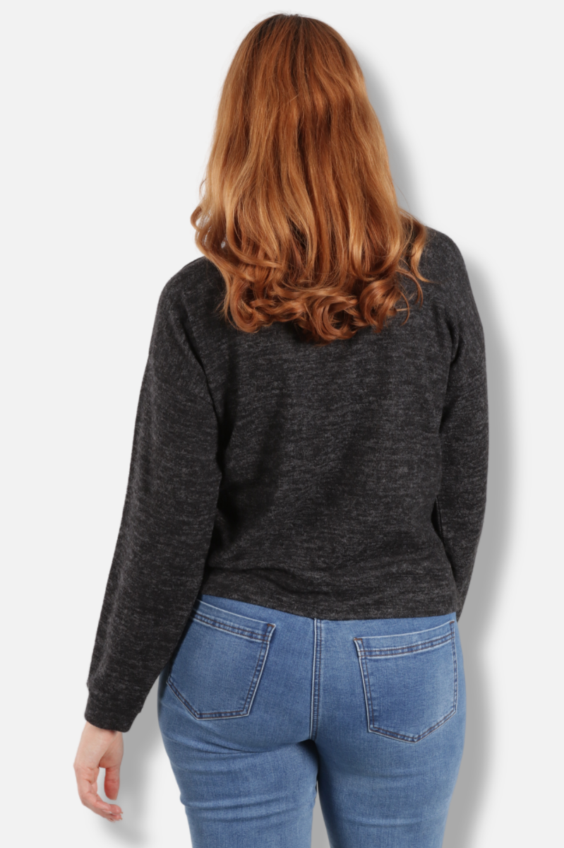 Zip Jacket - Black 