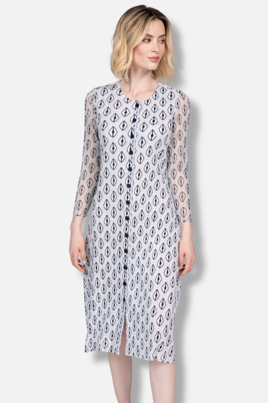 Parisian Dress/Duster - White