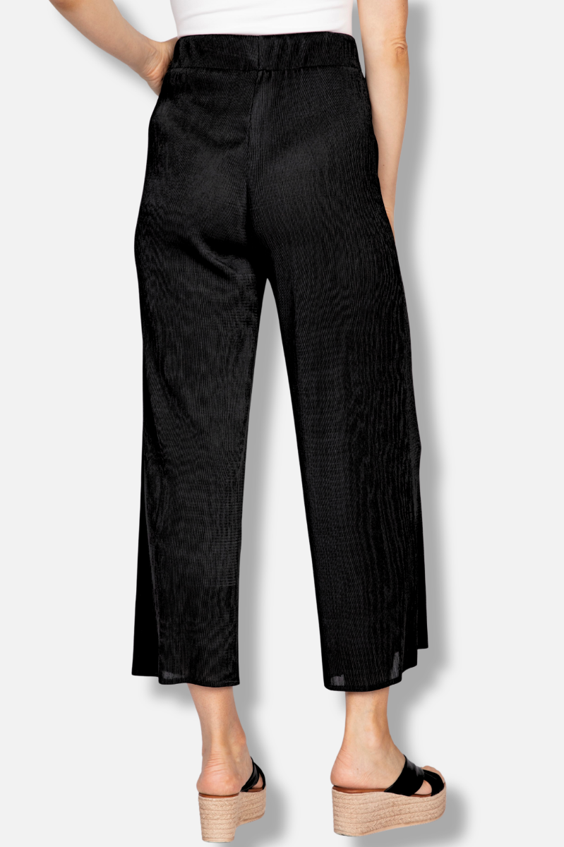 Occasion Pant - Black Parisian Pleats