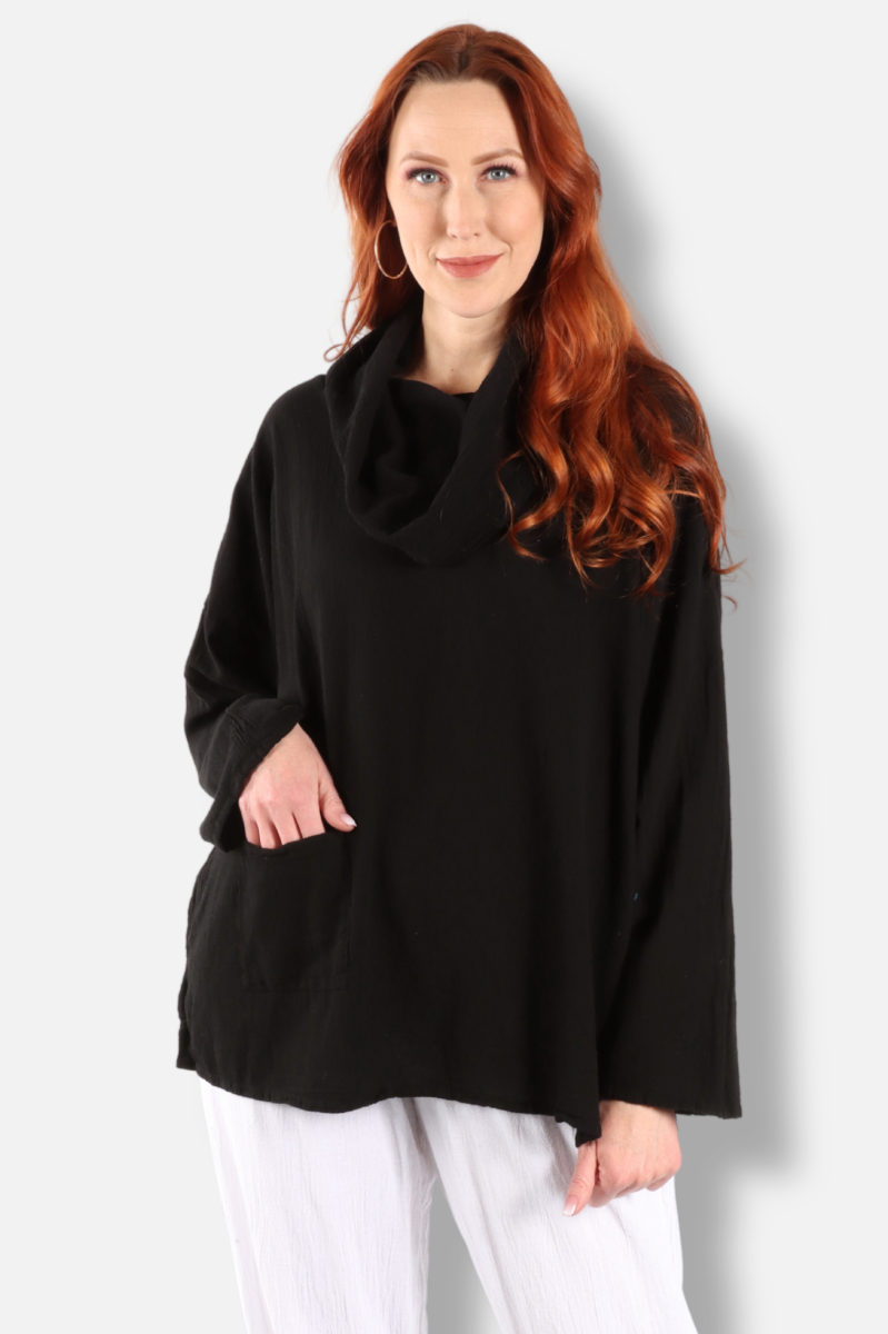 Tortus Top - Black