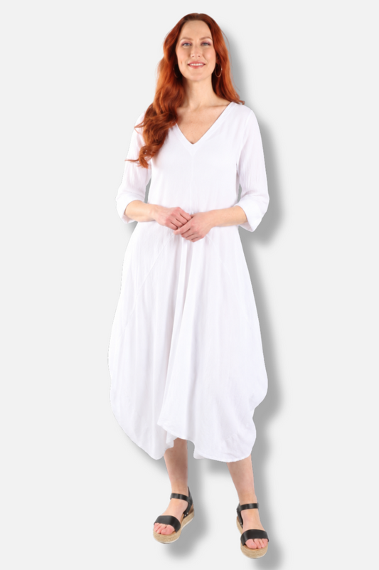 Bella Dress - Snow