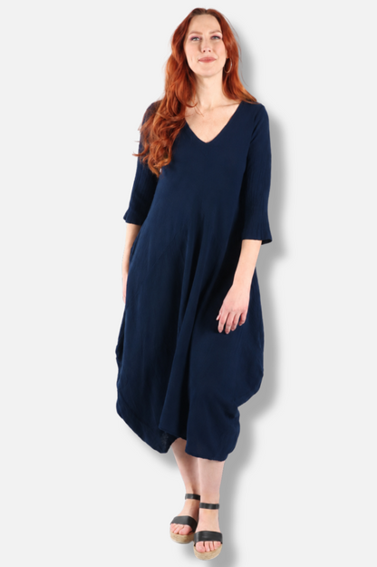 Bella Dress - Sapphire
