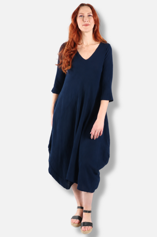 Bella Dress - Sapphire