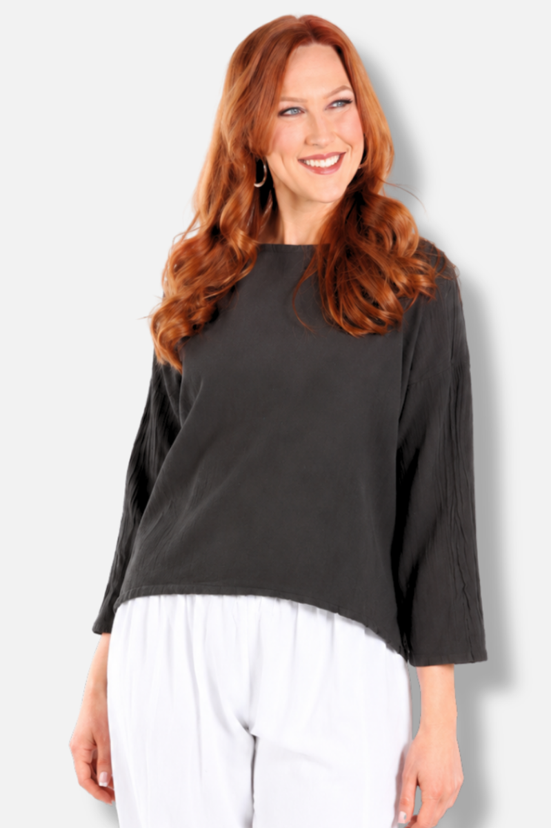 Abby Top - Coal