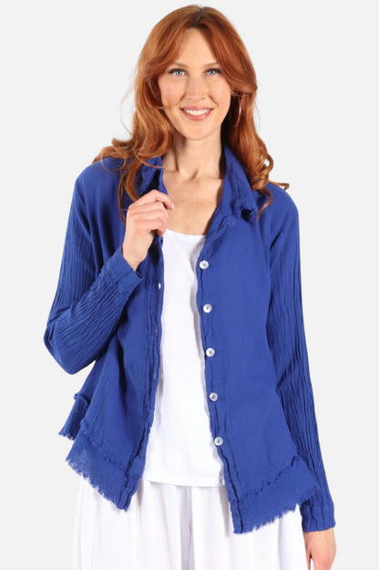 Urban Blouse - Cobalt