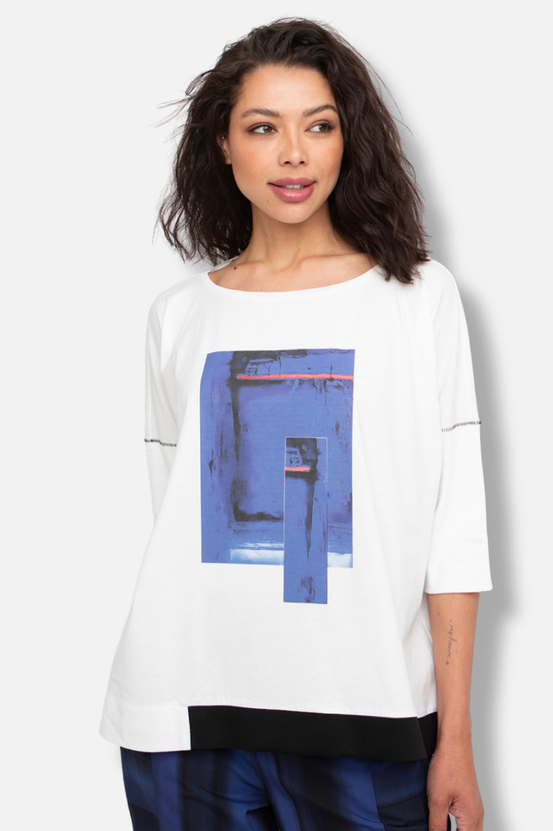 Midnight Horizon Tee - Blue 