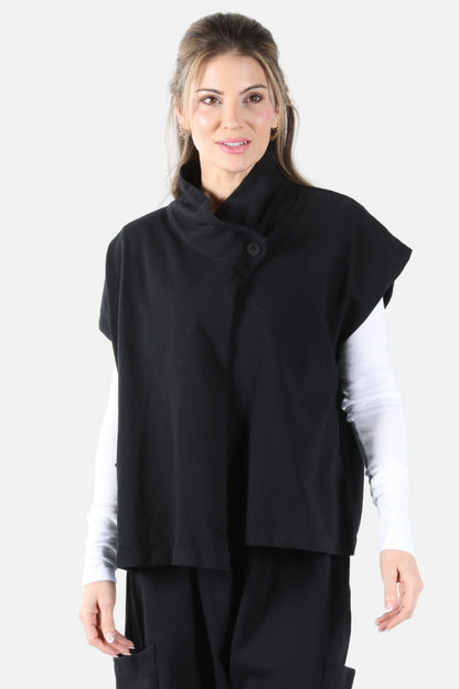 Fawbush's Only! Greta Vest - Black
