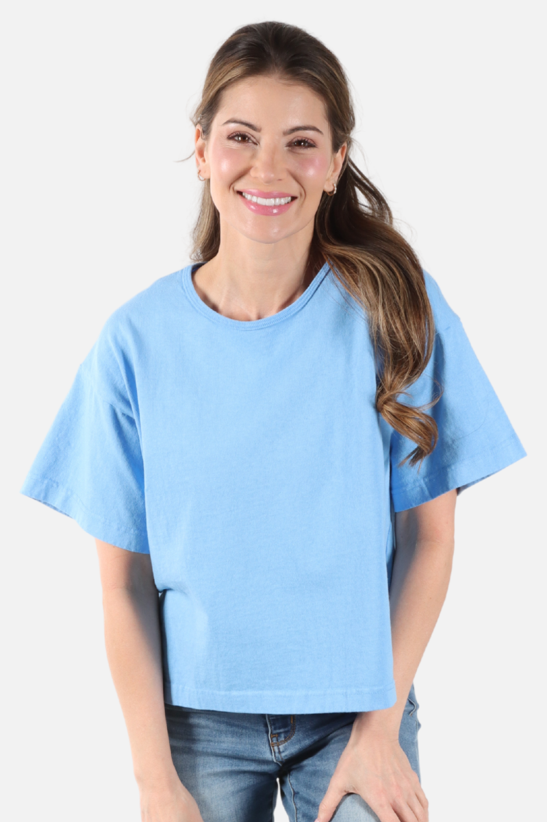 Short Sleeve Crop Crew - Estero