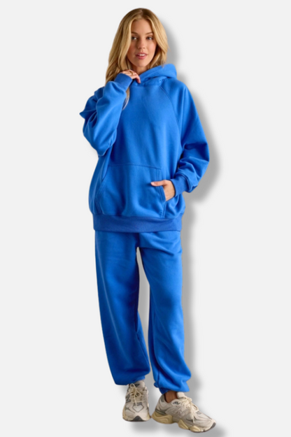 Hooded Sweatshirt - Blue 