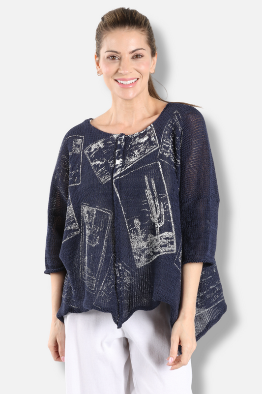 Wally Pullover - Navy