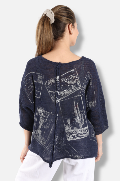 Wally Pullover - Navy
