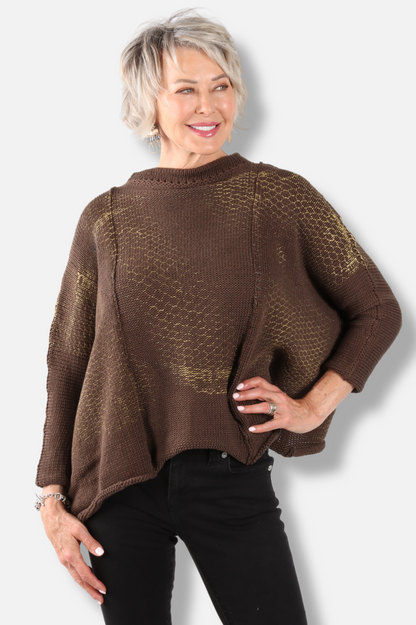 Barlow Sweater - Chocolate