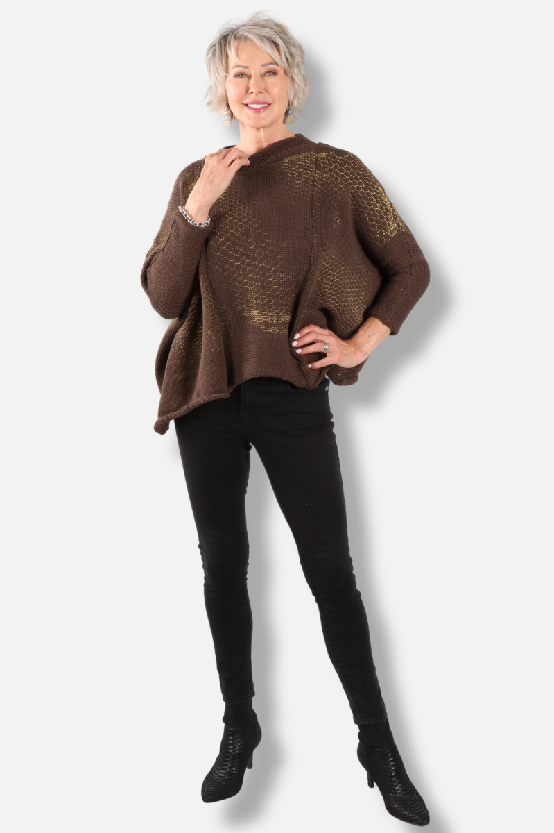 Barlow Sweater - Chocolate