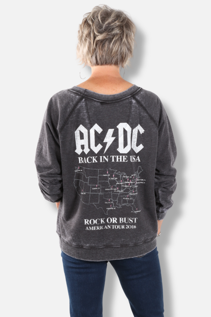AC/DC Sweatshirt - Black 