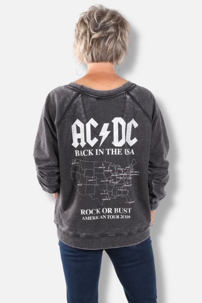 AC/DC Sweatshirt - Black 