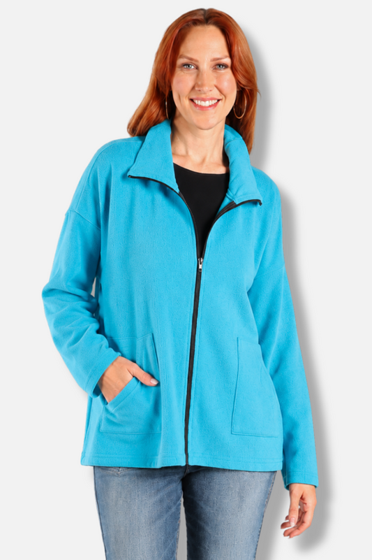 Zippy Jacket - Azure