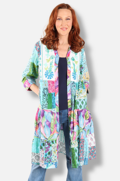 Amanda Embroidered Dress - Multi Color