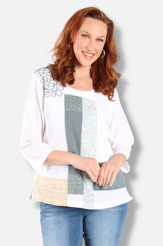 Thea Top - White