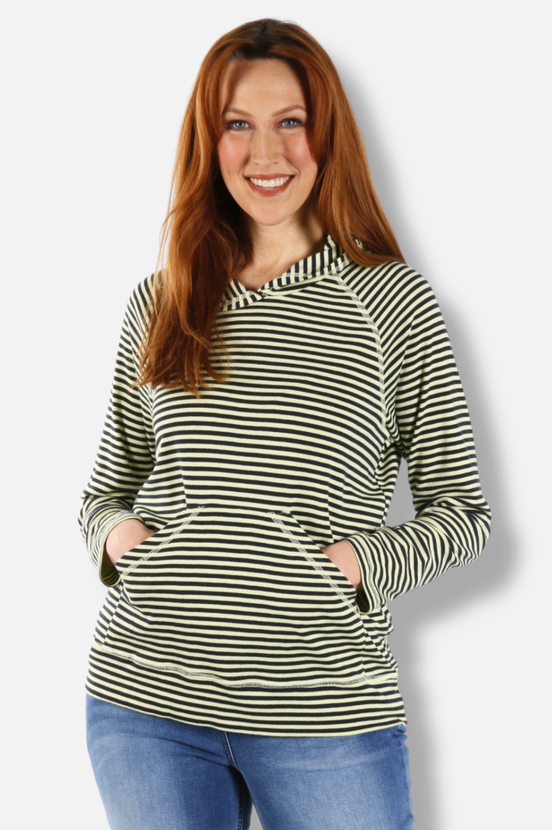 Banded Hoodie - Sunny