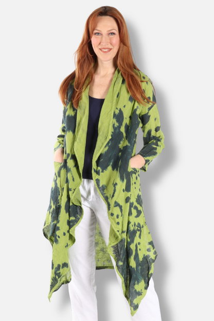 Tie-Dye Throw - Kiwi