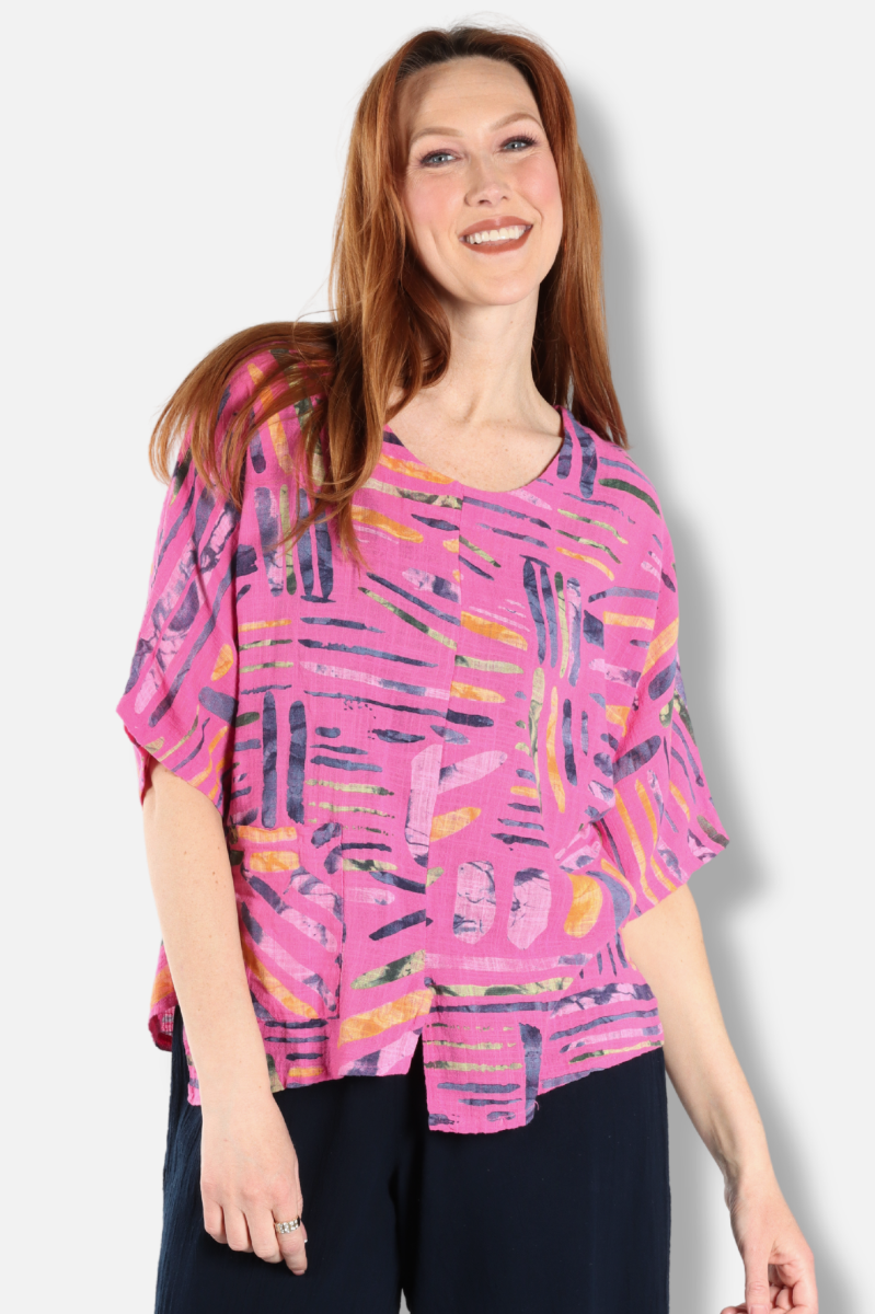 Vicki Top - Strawberry