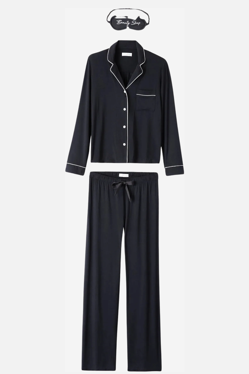 Modal Dreams PJ Set - Black