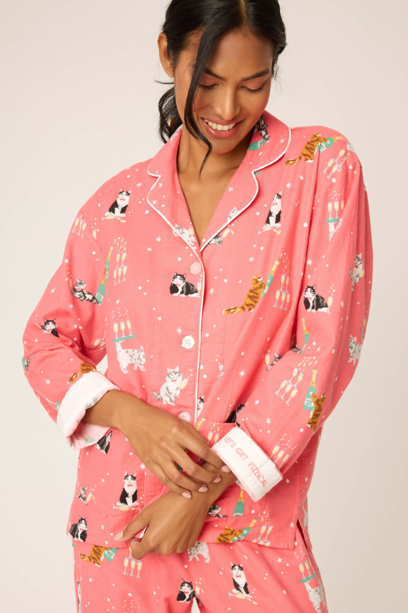 Flannel PJ Set - Let's Get Fizzical
