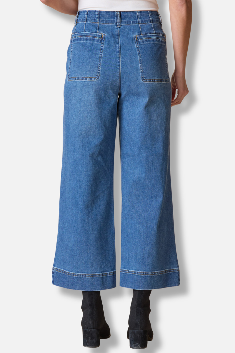 Ankle Jean - Dark Denim