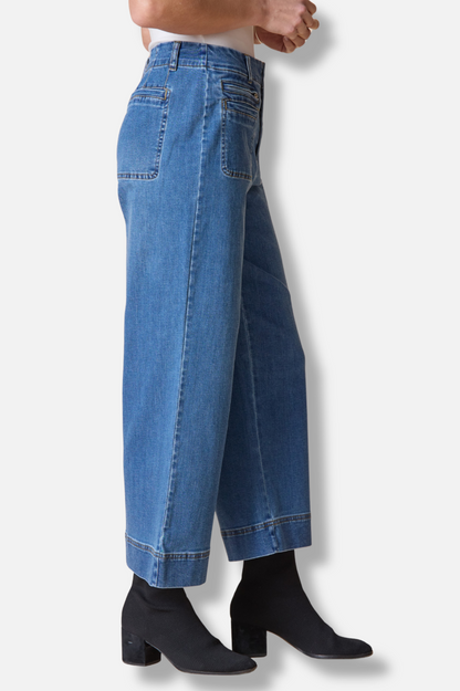 Ankle Jean - Dark Denim
