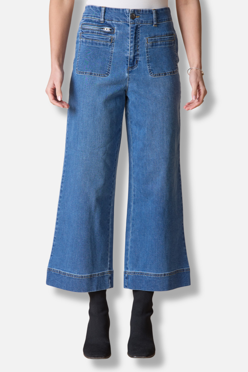 Ankle Jean - Dark Denim