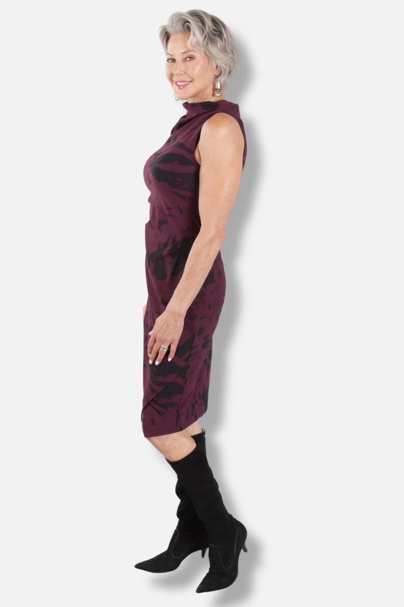 Charity Dress - Plum