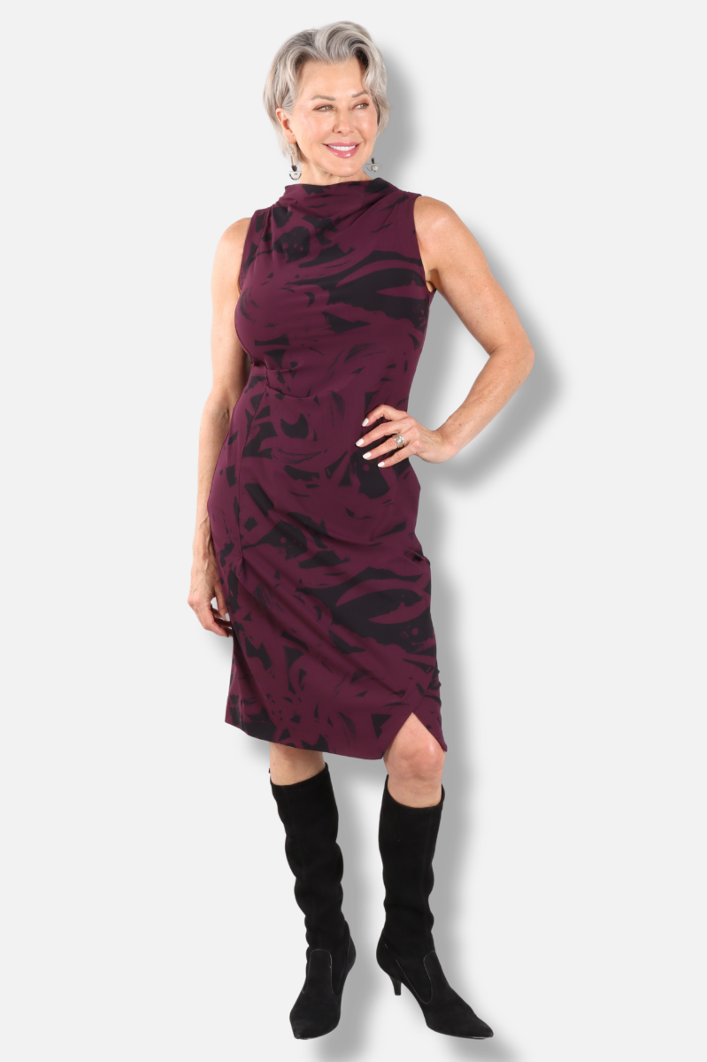 Charity Dress - Plum