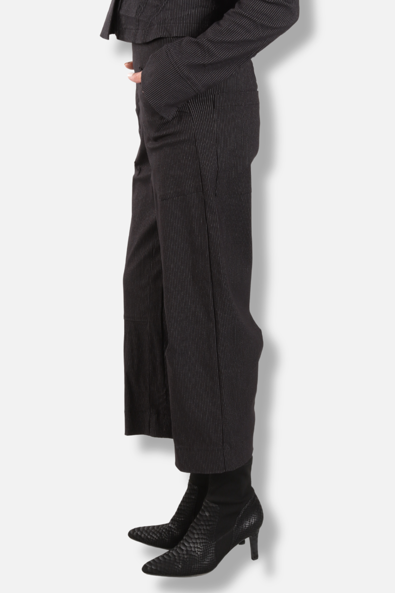Rimini Pant - Black Stripe