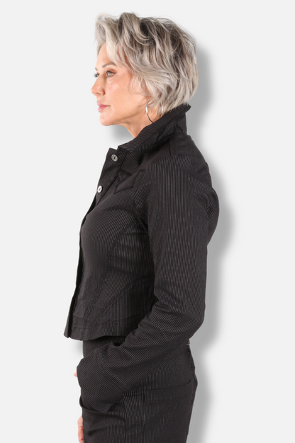Amulet Jacket - Black Stripe
