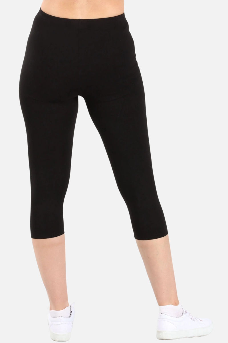 Capri Legging Plus - Black