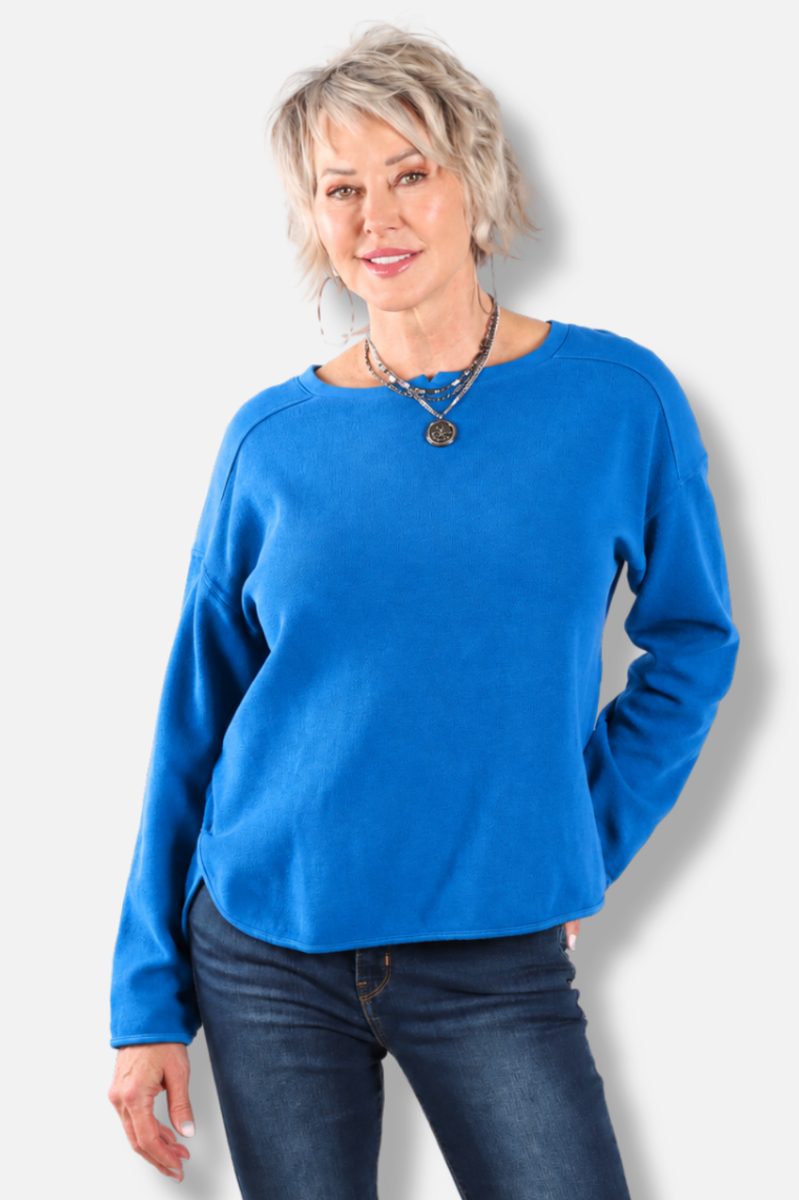 Drop Shoulder Top - Bay