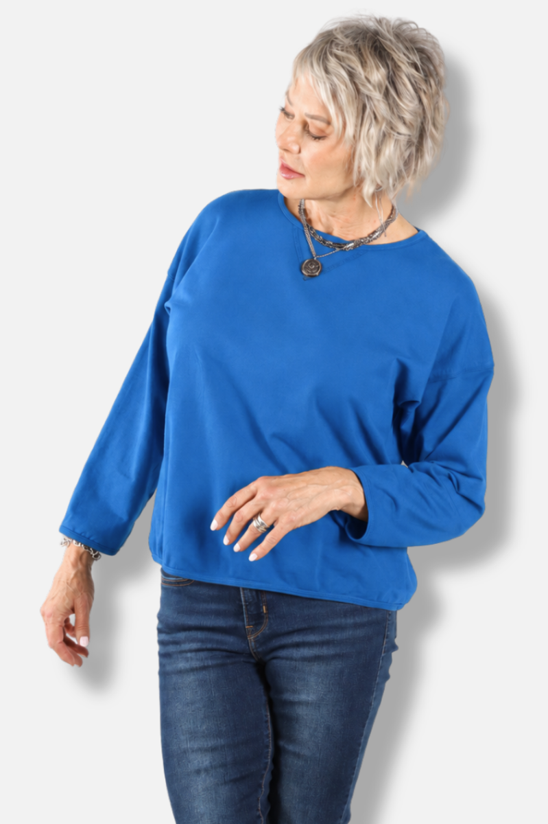 Stretch Terry Sweatshirt - Bay