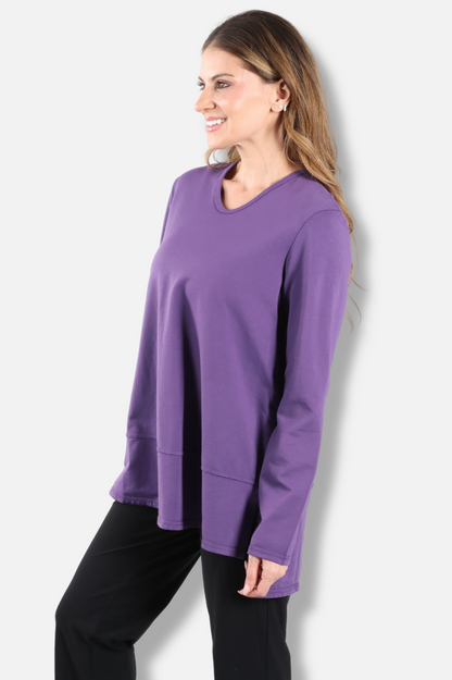 Hi-Low Flounce Tunic - Jam 