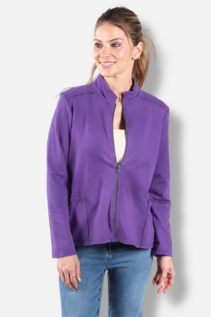 Zip Up Cover Jacket Plus - Jam