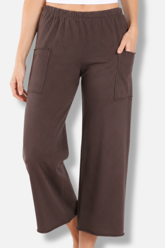Prairie Crop Pant - Dark Chocolate