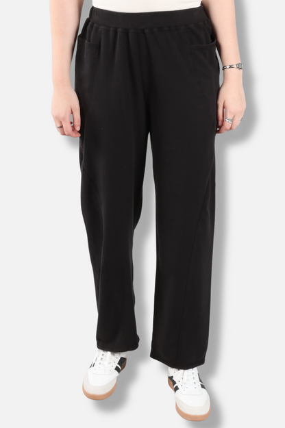 Prairie Sweat Long Pocket Pant Plus - Black 