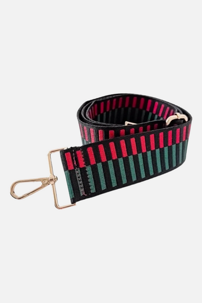 Adjustable Bag Strap - Holly Holiday