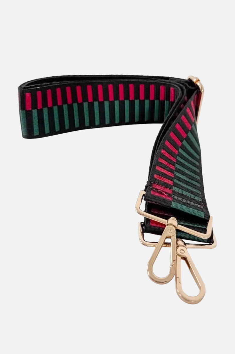 Adjustable Bag Strap - Holly Holiday