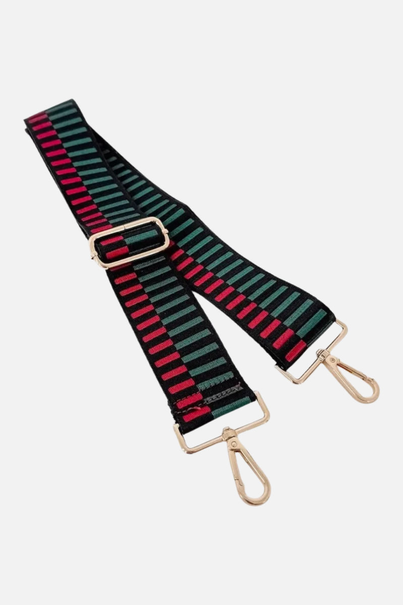 Adjustable Bag Strap - Holly Holiday
