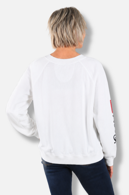 Coors Lite Sweatshirt - White 